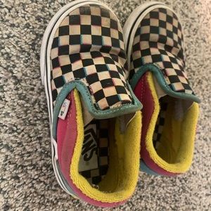 Checkered Toddler Vans
